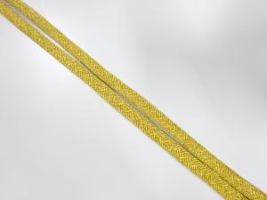 未使用品　正絹　帯留め用　手組三分紐